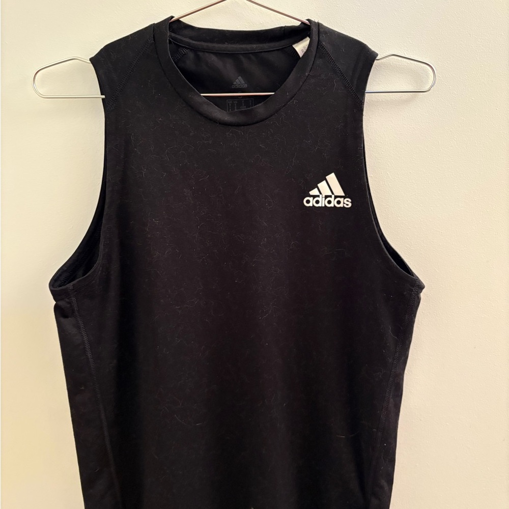 Adidas Black Sleeveless Tank Top